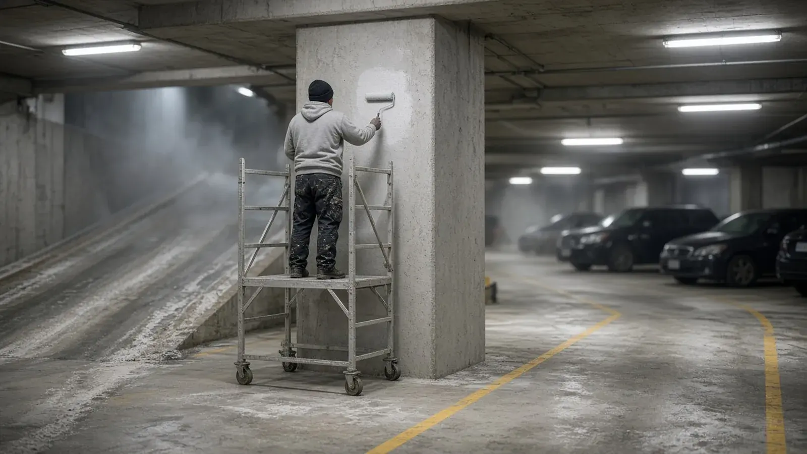Parkade & Parking Garage Painting